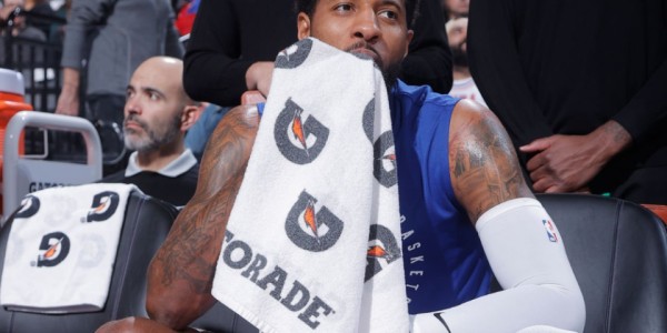 五星体育直播源-乔治禁赛25场后续：仍有可能被交易 76人冲季后赛容错率低到极点